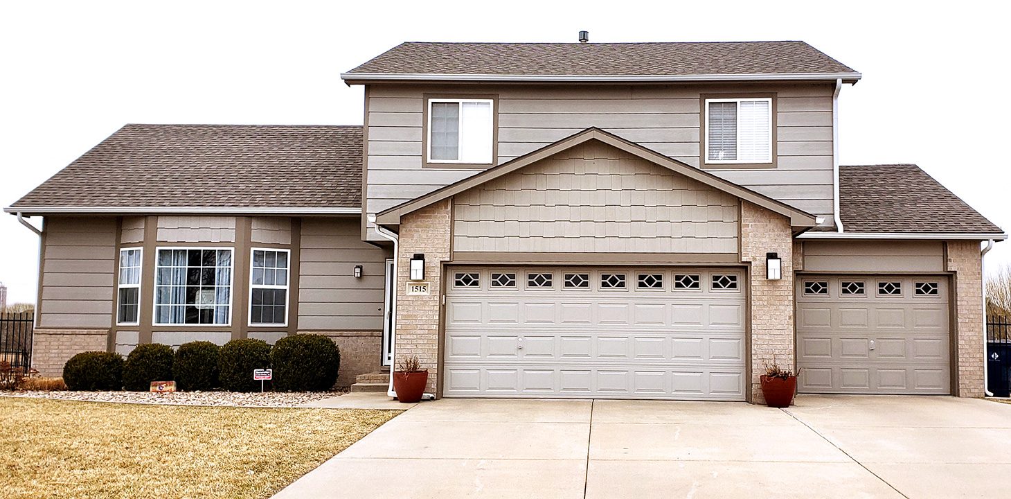 picture of a two story house