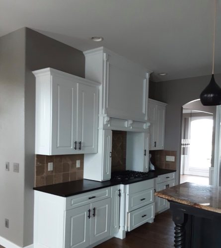 Kitchen Cabinet Painting Update