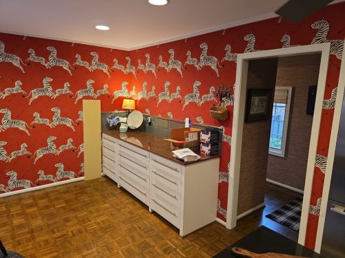 red-kitchen-buffet