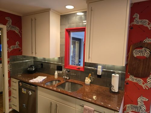 red-kitchen-sink