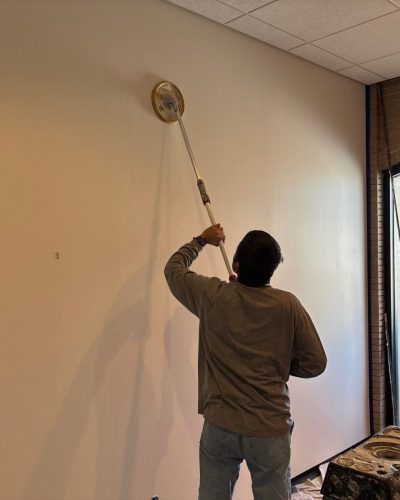 Textured Wall Buffing